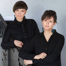 Марина Бирюкова и Елизавета Голубцова