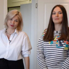 Нина Ванчугова и Натэлла Чернявская 