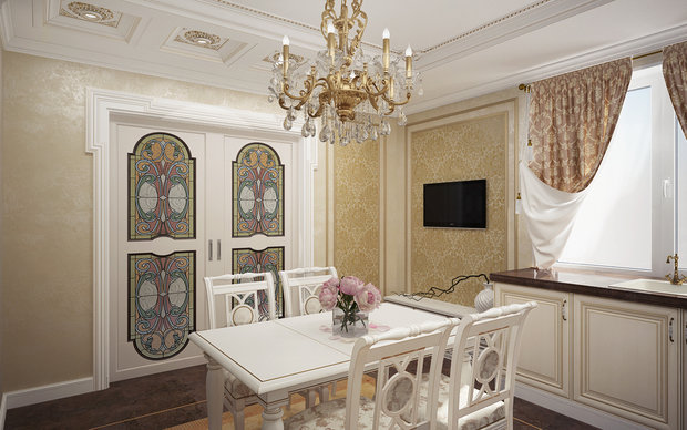 Фото из портфолио Кухня классика – фотографии дизайна интерьеров на INMYROOM