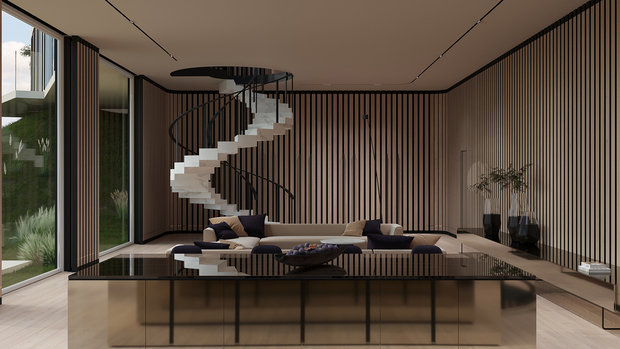 Фото из портфолио House in a modern style – фотографии дизайна интерьеров на INMYROOM