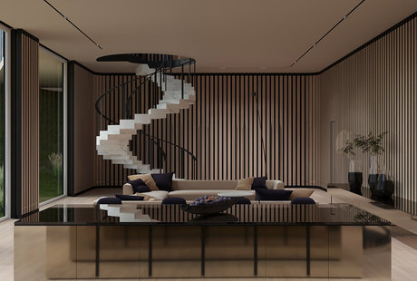 House in a modern style