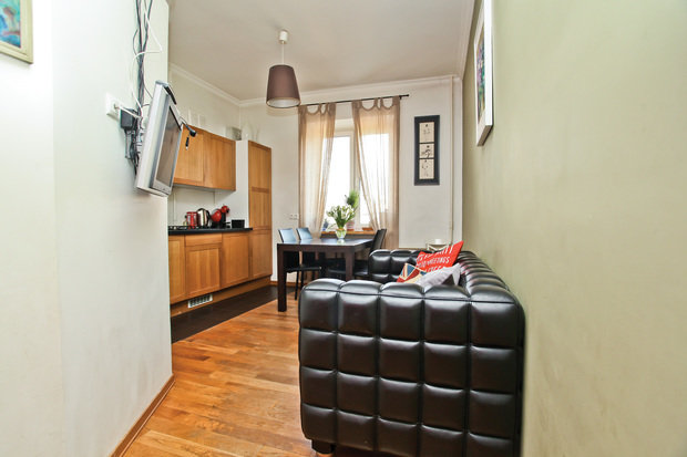 Фотография: Кухня и столовая в стиле Современный, Квартира, Дома и квартиры, Перепланировка – фото на INMYROOM