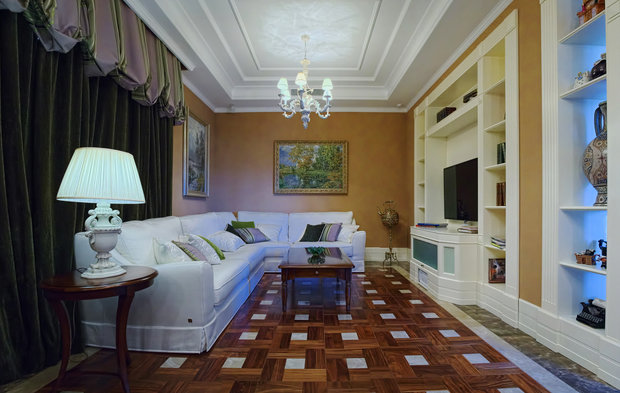 Фото из портфолио Старая добрая светлая классика – фотографии дизайна интерьеров на INMYROOM