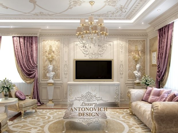 Фото из портфолио Шедевры классического стиля в интерьерах Антонович Дизайн – фотографии дизайна интерьеров на INMYROOM