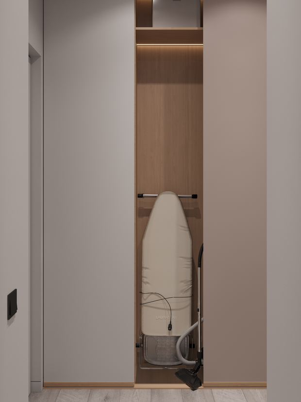 Фотография: Прихожая в стиле Современный, Минимализм, Квартира, Проект недели, Москва, Монолитный дом, 3 комнаты, 60-90 метров, Анастасия Григорьева – фото на INMYROOM