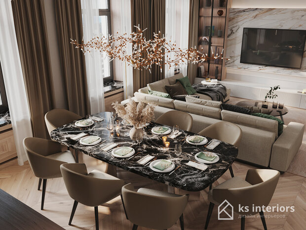 Фото из портфолио Квартира на Остоженке – фотографии дизайна интерьеров на INMYROOM