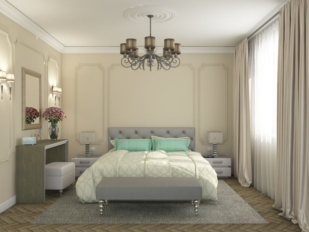 Фото из портфолио "Ванильное небо" – фотографии дизайна интерьеров на INMYROOM