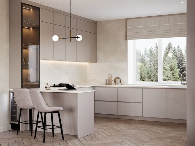 Фото из портфолио Дом Аквамарин – фотографии дизайна интерьеров на INMYROOM