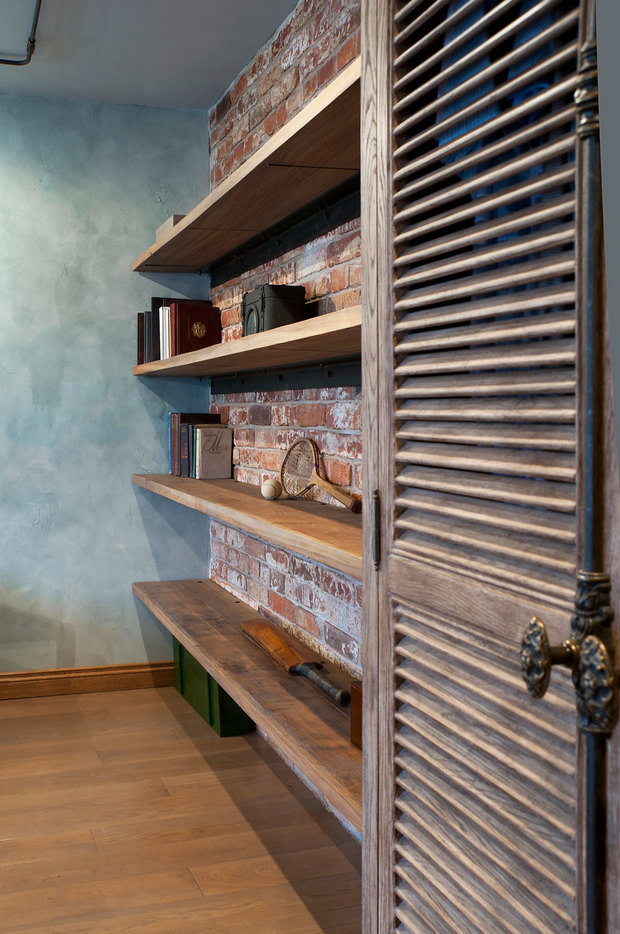 Фотография: Декор в стиле Лофт, Малогабаритная квартира, Квартира, Студия, Планировки, BoConcept, Gramercy Home, SIEMENS, Мебель и свет, Перепланировка, Москва, Синий, Серый, Коричневый, BAXTER, Bosh, Manders, Provenza, Lehome Vintage, Migliore, Aldo Bernardi, Rosbri, Sir Edward Johns, Chadder, St. James, Империя паркета, Merediani, DeSede, Home Concept, Industriart, Елена Королева – фото на INMYROOM