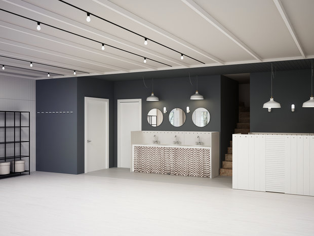 Фото из портфолио Йога-холл – фотографии дизайна интерьеров на INMYROOM