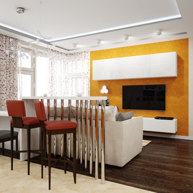 Фото из портфолио 2х этажная квартира – фотографии дизайна интерьеров на INMYROOM