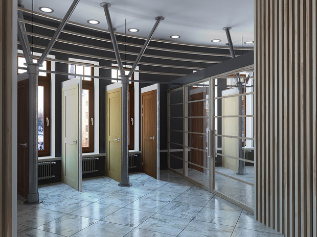 Фото из портфолио Модус офис – фотографии дизайна интерьеров на INMYROOM