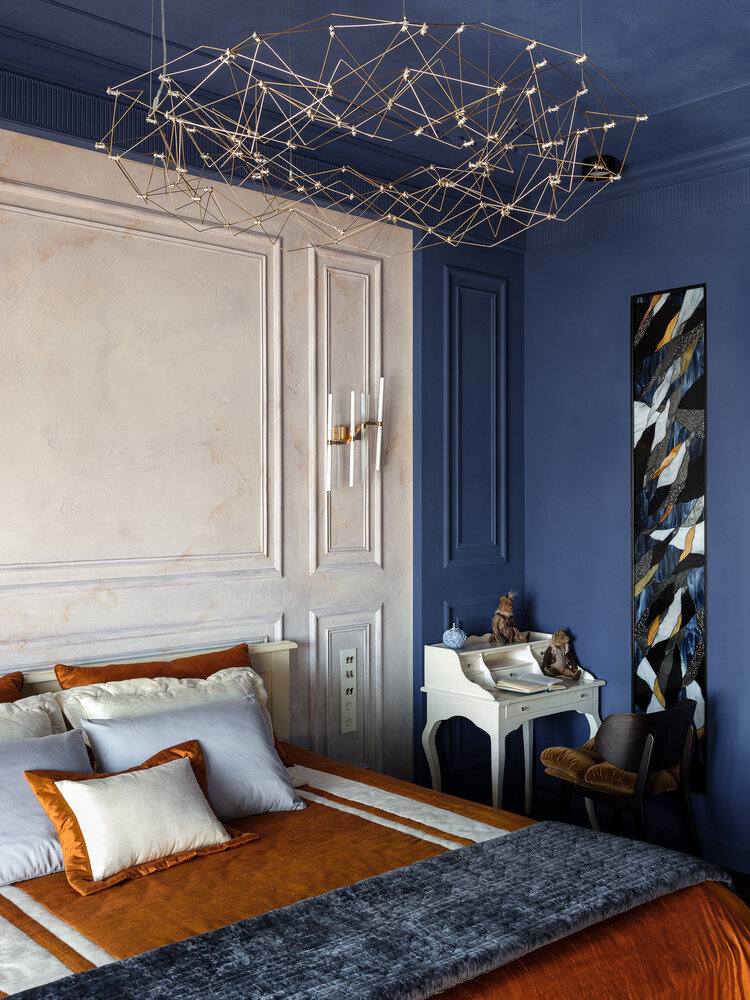 Фотография: Спальня в стиле Классический, Современный, Эклектика, Квартира, Проект недели, Москва, Ануш Аракелян, 2 комнаты, Более 90 метров – фото на INMYROOM Фотография: Спальня в стиле Классический, Современный, Эклектика, Квартира, Проект недели, Москва, Ануш Аракелян, 2 комнаты, Более 90 метров – фото на INMYROOM