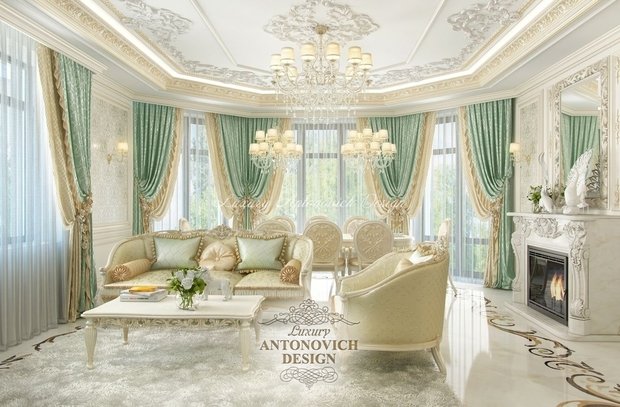 Фото из портфолио Классический стиль как символ семейных традиций в интерьерах Светланы Антонович – фотографии дизайна интерьеров на INMYROOM