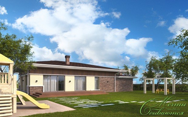 Фото из портфолио Современный дом "на вырост" – фотографии дизайна интерьеров на INMYROOM