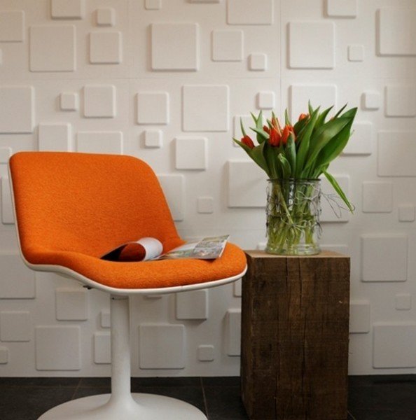Фото из портфолио 3D гипсовые панели – фотографии дизайна интерьеров на InMyRoom.ru