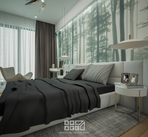 Фото из портфолио Интерьер Квартиры (92 кв.м.) в Тбилиси от студии MON ARCH (Дизайнер- Ника Банетишвили) – фотографии дизайна интерьеров на INMYROOM