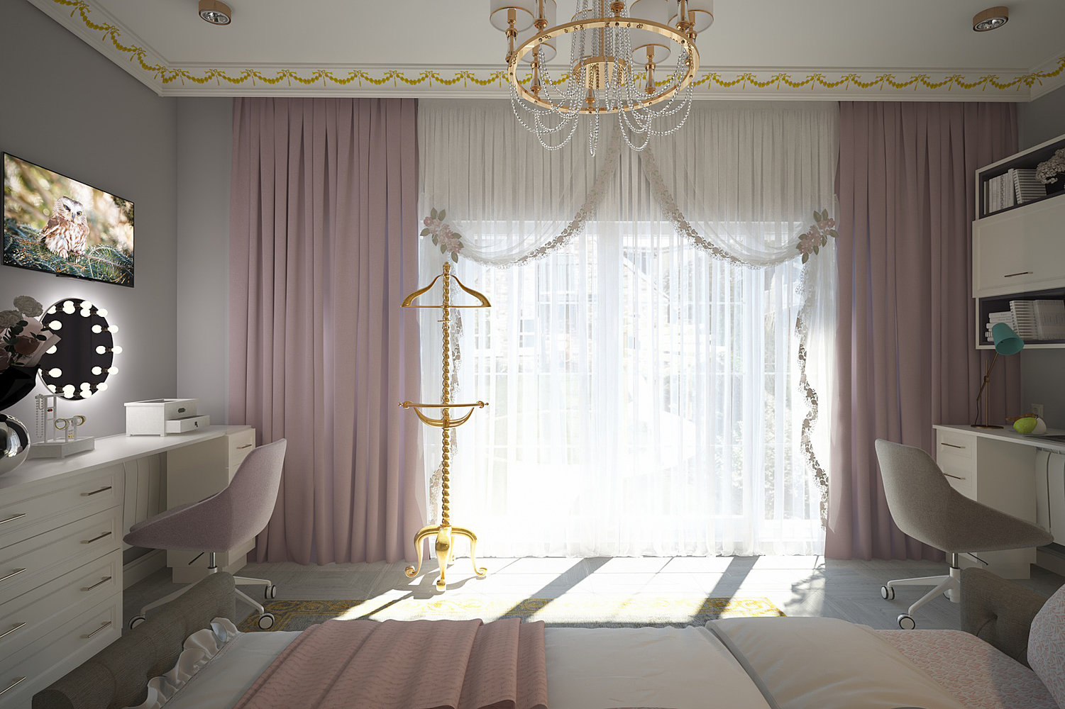 Фото из портфолио Комната девочки-подростка – фотографии дизайна интерьеров на INMYROOM Фото из портфолио Комната девочки-подростка – фотографии дизайна интерьеров на INMYROOM