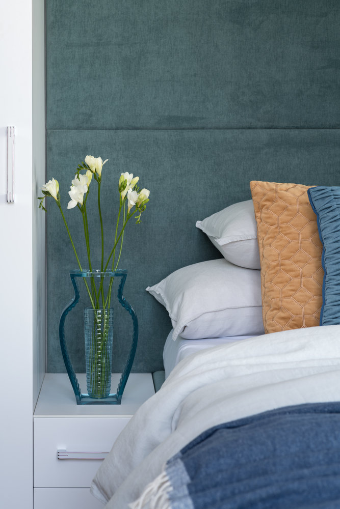 Фотография: Спальня в стиле Современный, Скандинавский, Квартира, Проект недели, Москва, 2 комнаты, 40-60 метров, Олеся Березовская – фото на INMYROOM