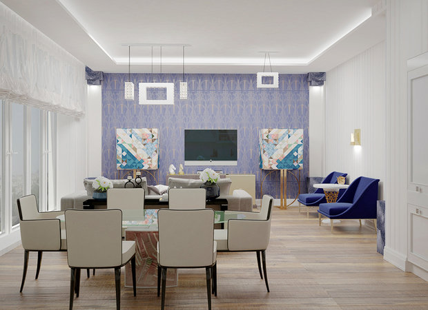 Фотография: Гостиная в стиле Классический, Эклектика – фото на INMYROOM