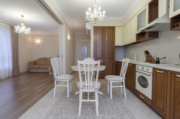 Фото из портфолио Сдержанная классика – фотографии дизайна интерьеров на INMYROOM