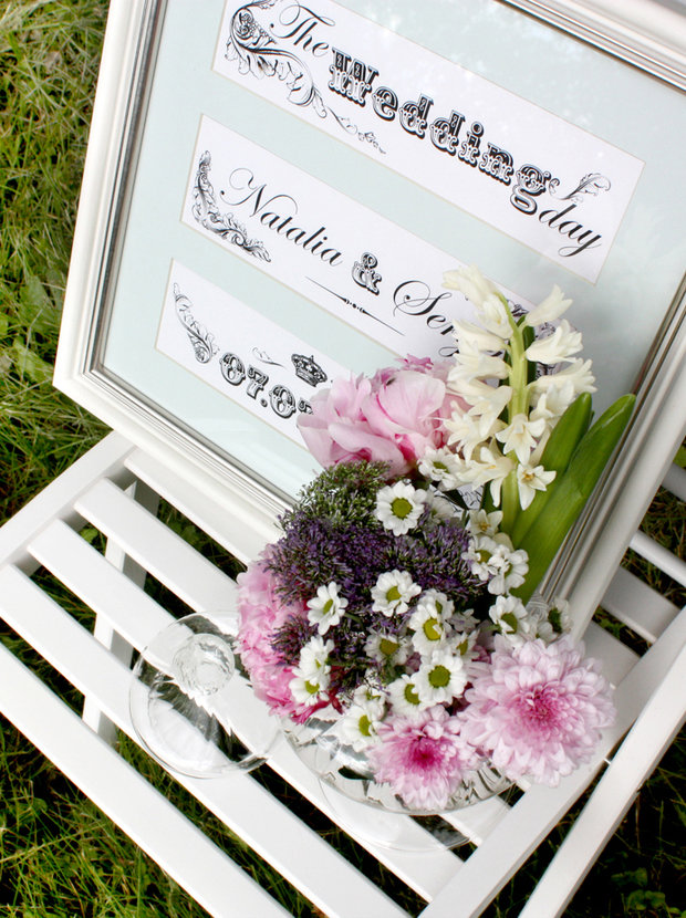 Фотография: Аксессуары в стиле Классический, Современный, Декор интерьера, Праздник, Декор свадьбы, Картина – фото на INMYROOM