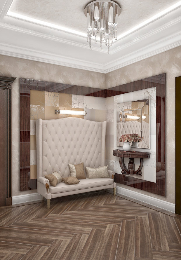 Фото из портфолио Холл кв Черкесск – фотографии дизайна интерьеров на INMYROOM