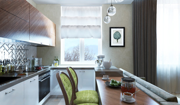 Фото из портфолио Намек на лофт – фотографии дизайна интерьеров на INMYROOM