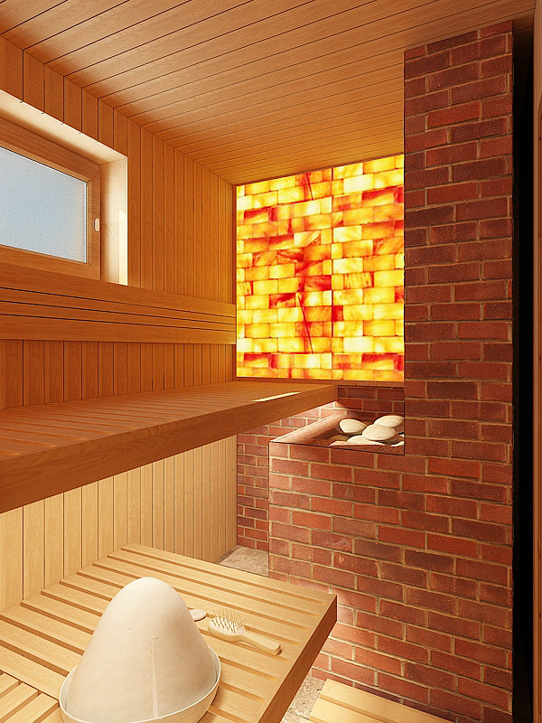 Фото из портфолио Баня в стиле  шале – фотографии дизайна интерьеров на INMYROOM