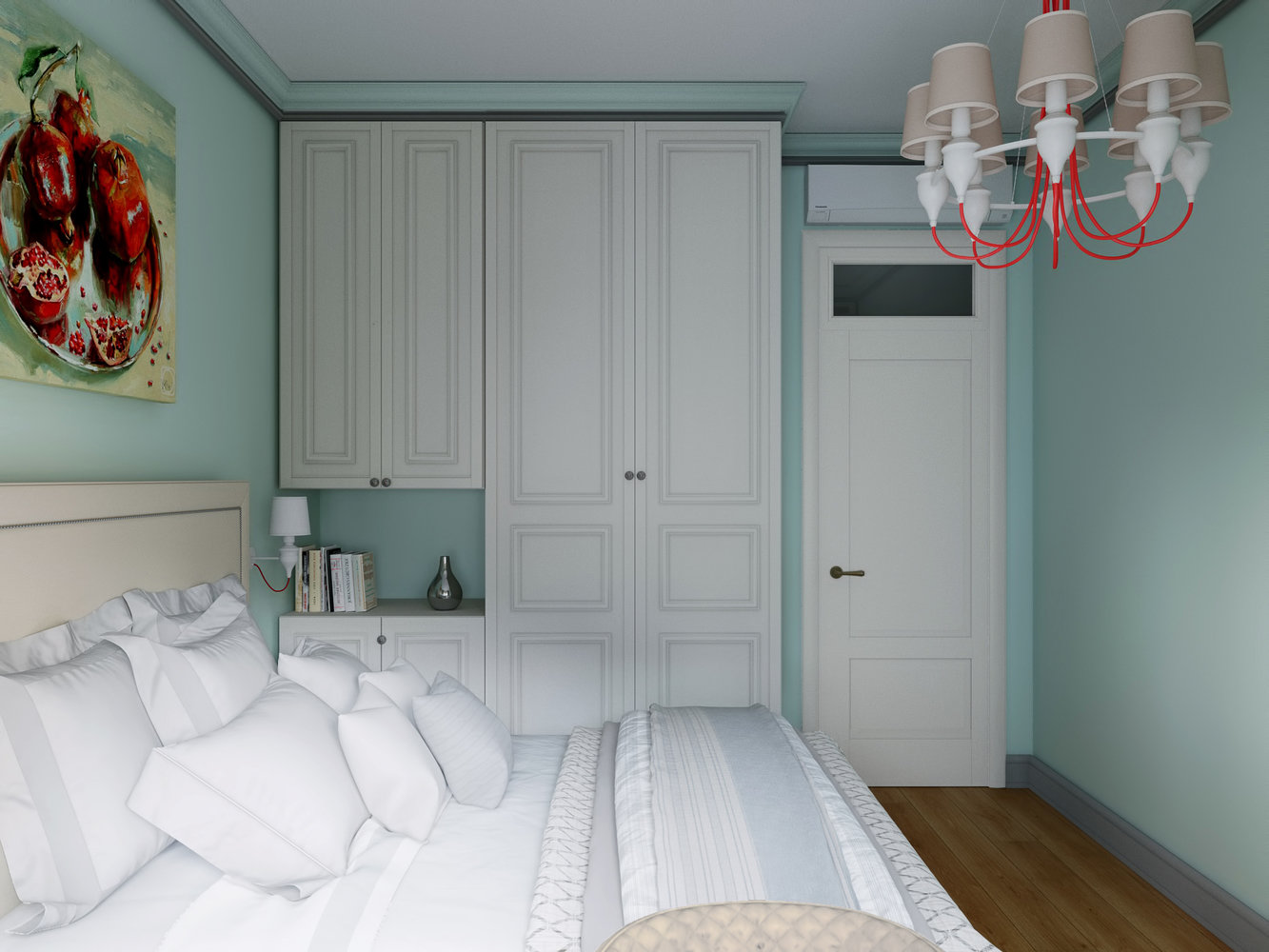 Фотография: Спальня в стиле Скандинавский, Квартира, Проект недели, Москва, Сталинка, Алена Юдина, 3 комнаты, 60-90 метров – фото на INMYROOM Фотография: Спальня в стиле Скандинавский, Квартира, Проект недели, Москва, Сталинка, Алена Юдина, 3 комнаты, 60-90 метров – фото на INMYROOM