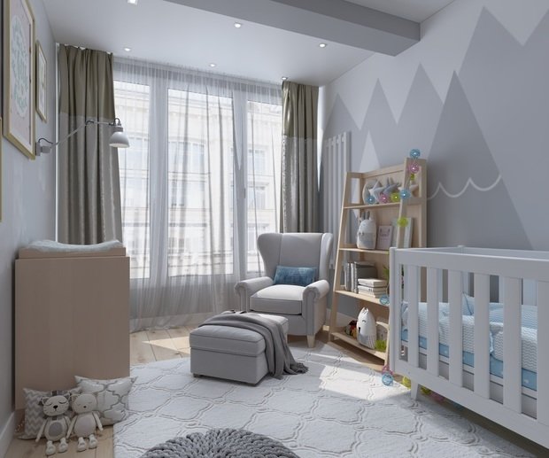 Фото из портфолио Проект 3-х комнатной квартиры в духе лофт – фотографии дизайна интерьеров на INMYROOM