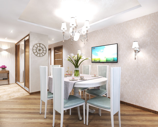 Фото из портфолио ЖК Юбилейный, 96 м2 – фотографии дизайна интерьеров на INMYROOM