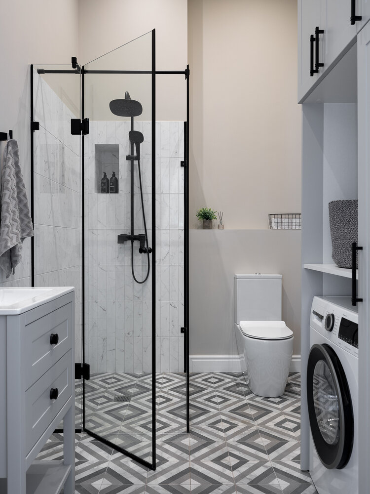 Фотография: Ванная в стиле Скандинавский, Современный, Дом, Проект недели, Дом и дача, Московская область, Кирпичный дом, 4 и больше, Более 90 метров, Екатерина Маслина – фото на INMYROOM Фотография: Ванная в стиле Скандинавский, Современный, Дом, Проект недели, Дом и дача, Московская область, Кирпичный дом, 4 и больше, Более 90 метров, Екатерина Маслина – фото на INMYROOM