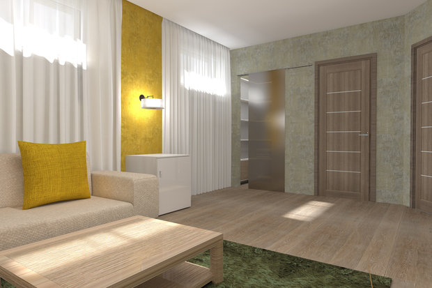 Фото из портфолио Цветовые варианты комнаты отдыха – фотографии дизайна интерьеров на INMYROOM