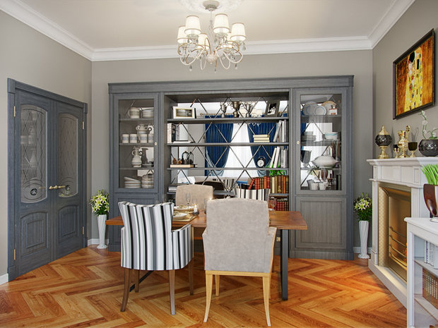 Фото из портфолио Квартира на пр. Маршала Жукова – фотографии дизайна интерьеров на INMYROOM