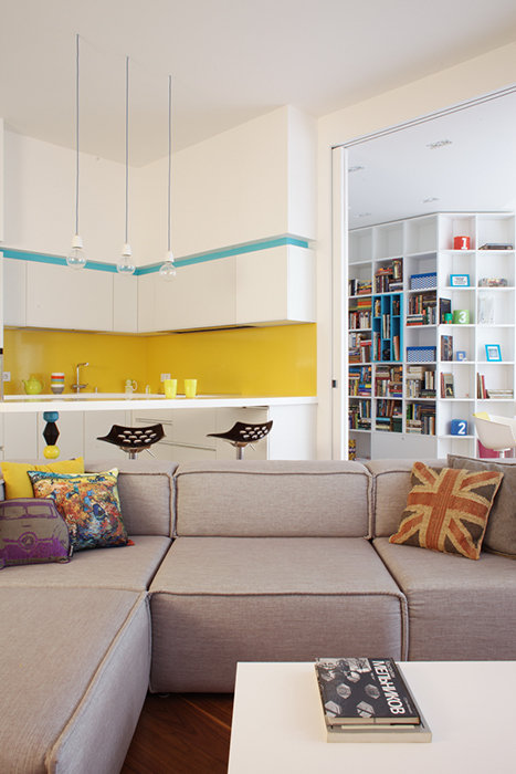 Фото из портфолио Кухня Scavolini в квартире на Новослободской – фотографии дизайна интерьеров на INMYROOM Фото из портфолио Кухня Scavolini в квартире на Новослободской – фотографии дизайна интерьеров на INMYROOM