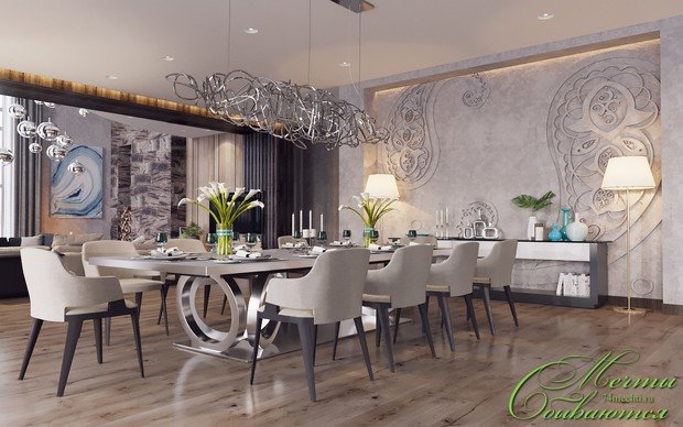 Фото из портфолио Интерьер гостиной с элементами бохо-шика – фотографии дизайна интерьеров на INMYROOM