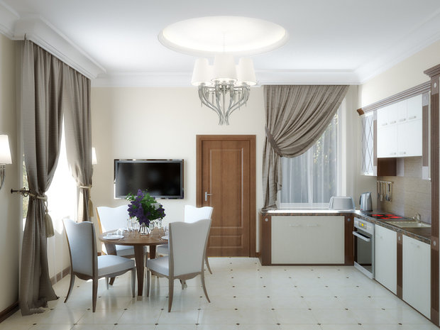 Фото из портфолио Коттедж в Троицке – фотографии дизайна интерьеров на INMYROOM