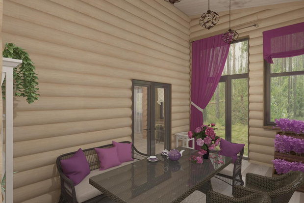 Фото из портфолио терасса в доме – фотографии дизайна интерьеров на INMYROOM