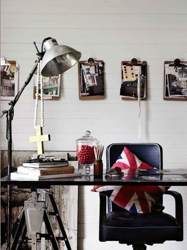 Фотография: Кабинет в стиле Лофт, Прованс и Кантри, Скандинавский, Современный, Дом, Советы, Дача, Вилла, Шале, Эко – фото на INMYROOM