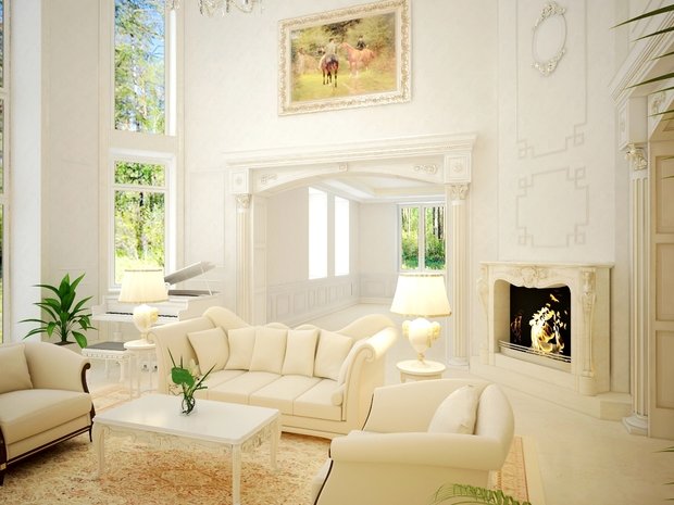 Фото из портфолио Дизайн частного коттеджа в классическом стиле – фотографии дизайна интерьеров на INMYROOM