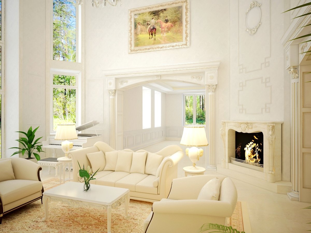 Фото из портфолио Дизайн частного коттеджа в классическом стиле – фотографии дизайна интерьеров на INMYROOM Фото из портфолио Дизайн частного коттеджа в классическом стиле – фотографии дизайна интерьеров на INMYROOM