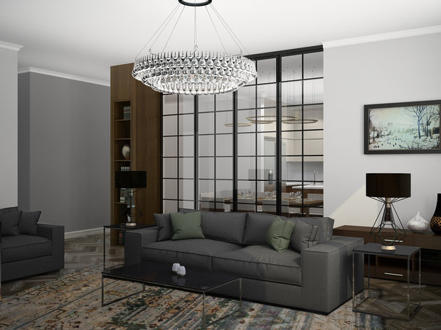 Фото из портфолио Квартира в Москве – фотографии дизайна интерьеров на INMYROOM