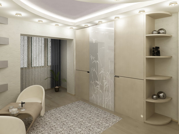 Фото из портфолио Дизайн спальни в пастельных тонах  – фотографии дизайна интерьеров на INMYROOM