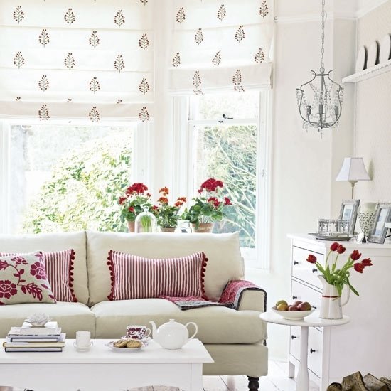 Фотография: Гостиная в стиле Прованс и Кантри, Декор интерьера, Текстиль, Шторы – фото на INMYROOM