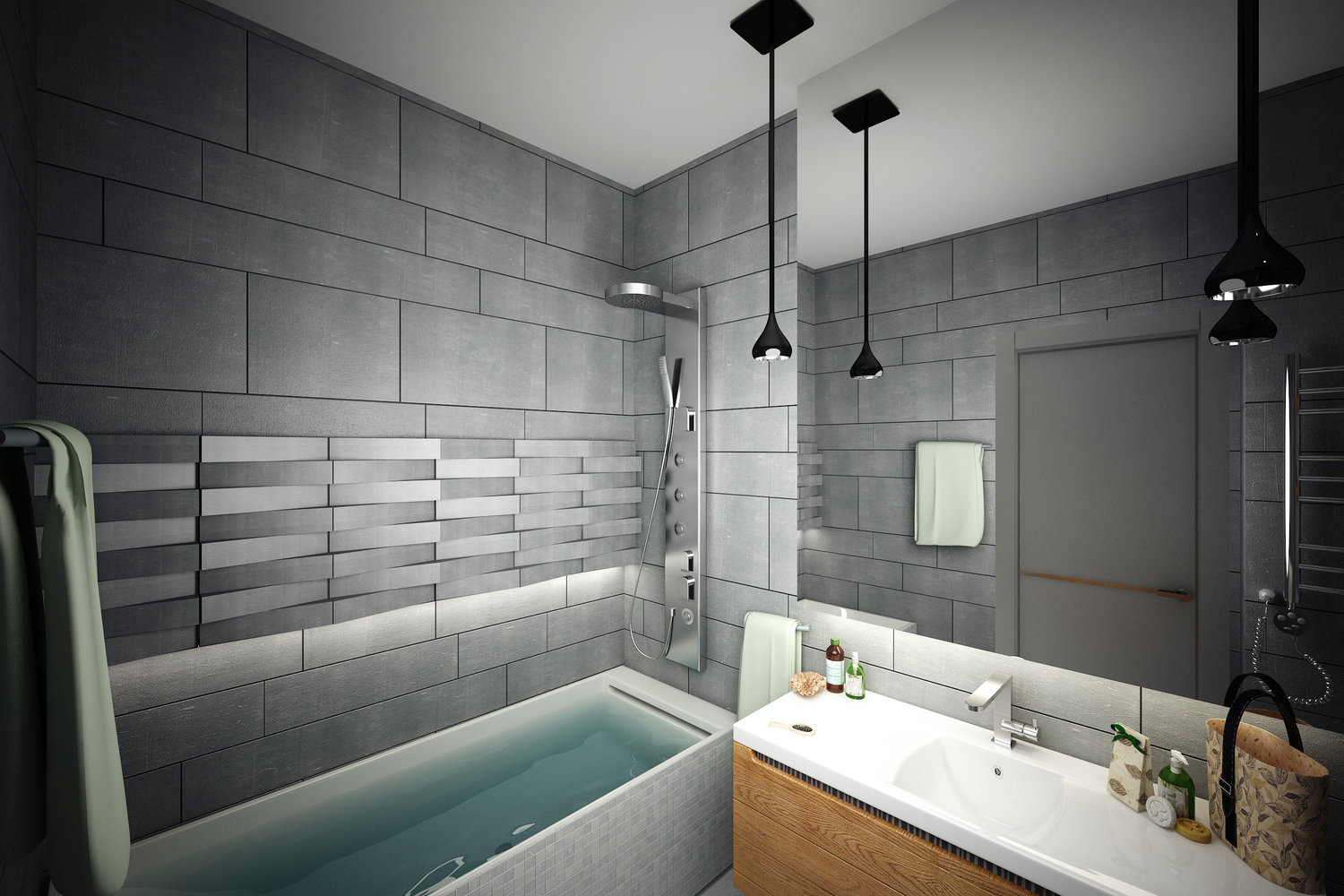 Фотография: Ванная в стиле Лофт, Квартира, Дома и квартиры, Проект недели – фото на INMYROOM