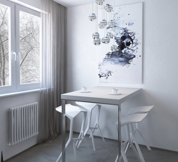 Фото из портфолио Квартира на Кантемировской – фотографии дизайна интерьеров на INMYROOM