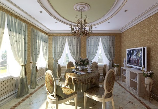 Фото из портфолио Кухня и столовая в классике – фотографии дизайна интерьеров на INMYROOM