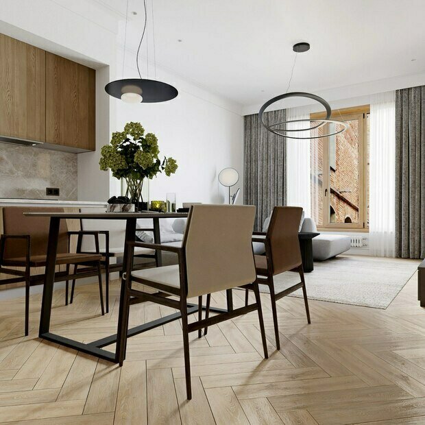 Фото из портфолио Апартаменты – фотографии дизайна интерьеров на INMYROOM