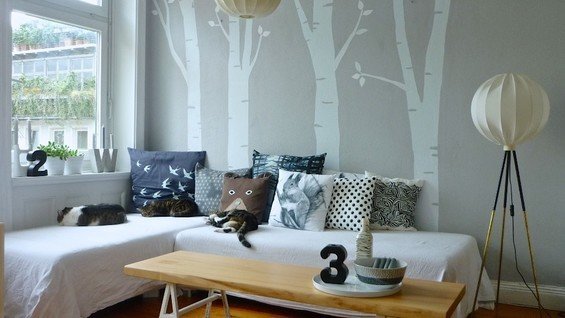 Фотография: Гостиная в стиле Прованс и Кантри, Скандинавский, Современный – фото на INMYROOM